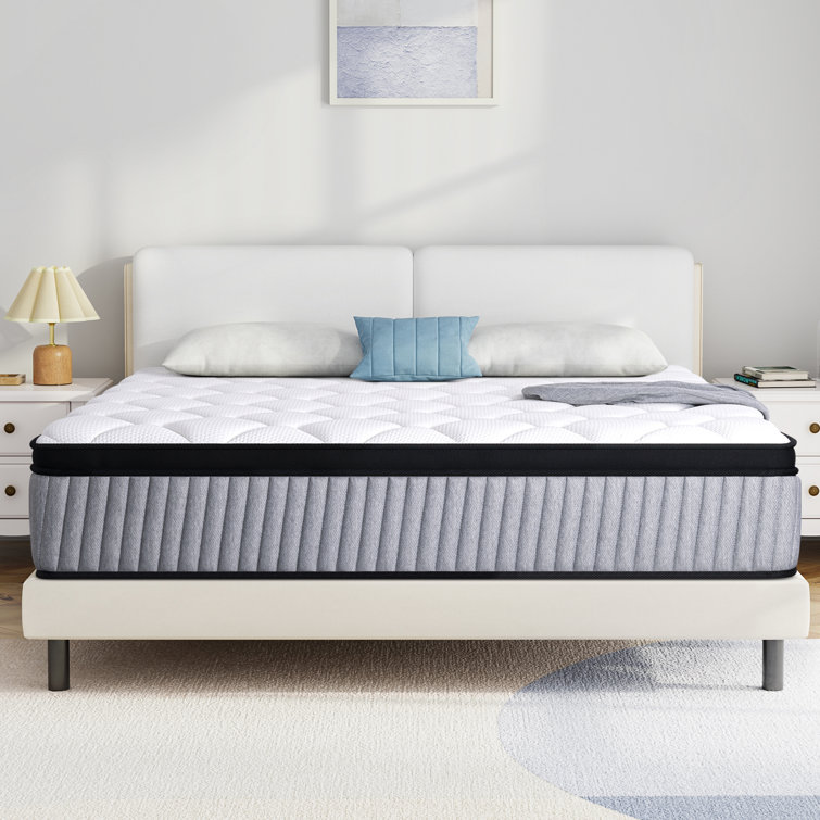 Wayfair sleep 14 on sale plush hybrid mattress